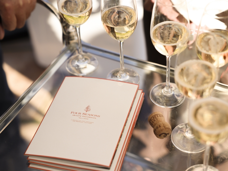 Four Seasons sponsor at Telluride Reserve Food and Wine Festival